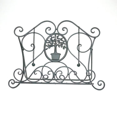 Potted Tree Metal Recipe Book Holder